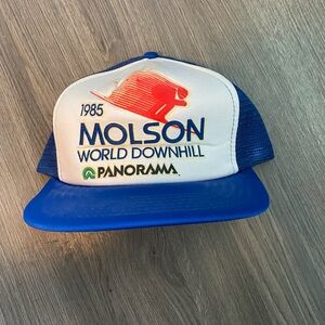 Molson World Downhill Trucker Hat